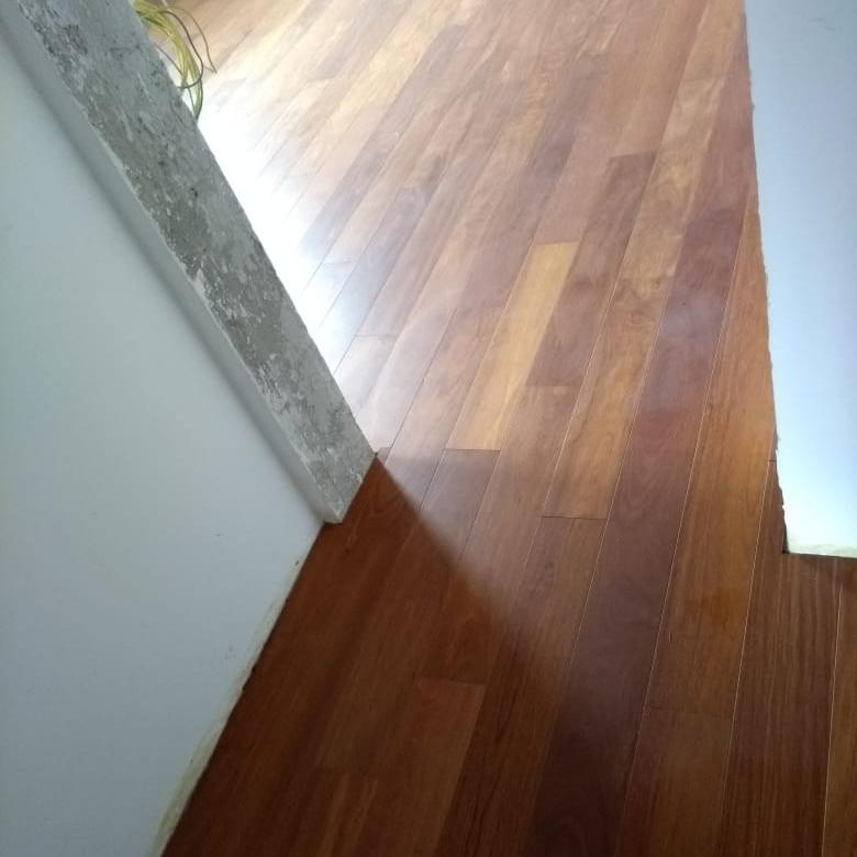 Pre-Finished Solid Brazilian Chestnut Clear Grade Sucupira Preta