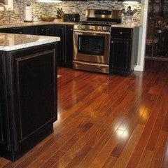 Pre-Finished Solid Brazilian Chestnut Clear Grade Sucupira Preta