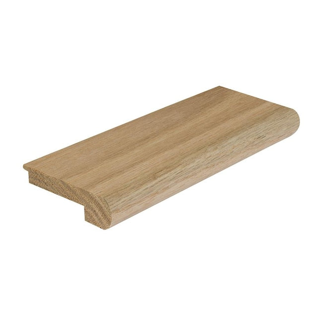 Unfinished White Oak Stair Nose 3" - For 3/4" Floor