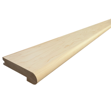 Unfinished Maple Stair Nosing - 3 1/2"