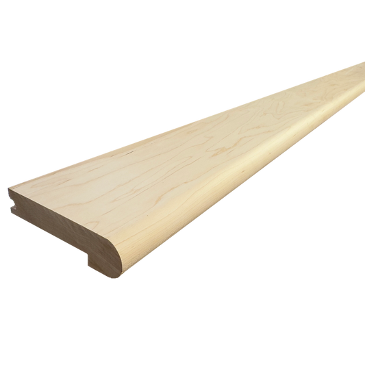 Unfinished Maple Stair Nose 3" - For 3/4" Floor
