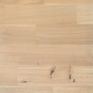 5" x 3/4" Solid Unfinished White Oak Character Rift & Quartered Sample