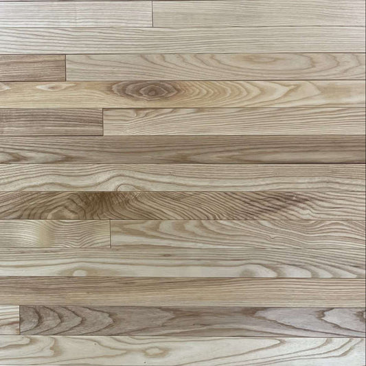 5" x 3/4" Unfinished Solid Ash Character Samples - Pro Hardwood