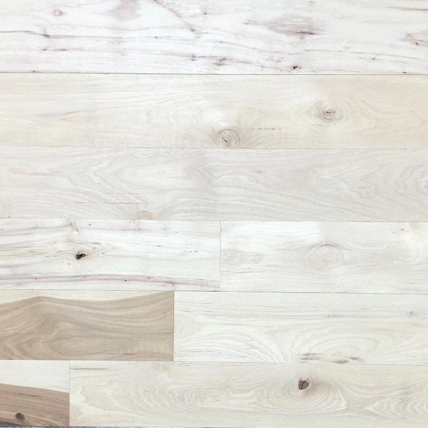 Unfinished hardwood