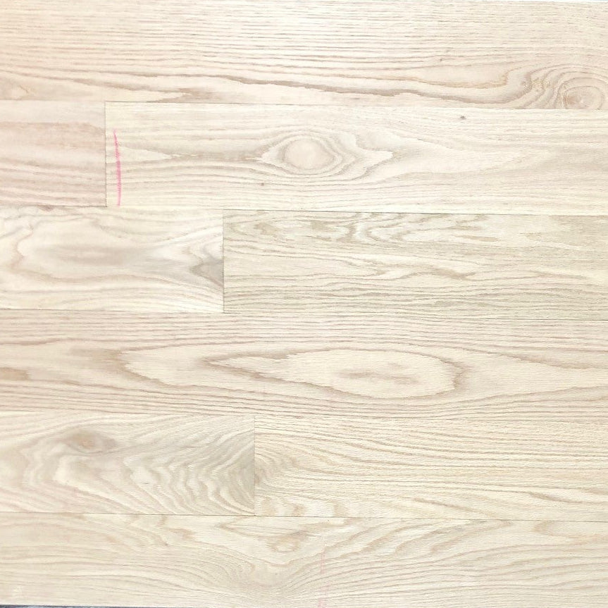 Unfinished Red Oak Flooring Close Up Swatch