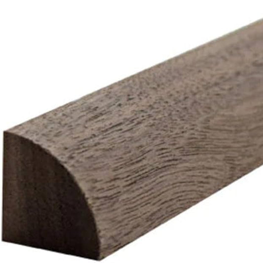 Unfinished American Walnut Quarter Round 94"