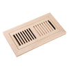 Unfinished Maple Flush Mount Vents