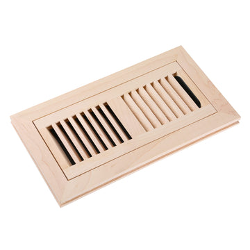 Unfinished Maple Flush Mount Vents