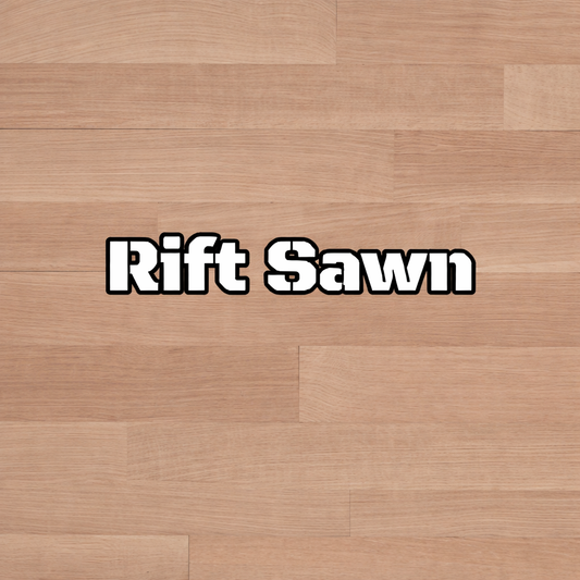 2 1/4” White Oak Select & Better Flooring | Unfinished, Rift Sawn (Rift Only), Solid