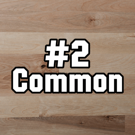 3 1/4" Unfinished Solid Birch #2 Common Flooring