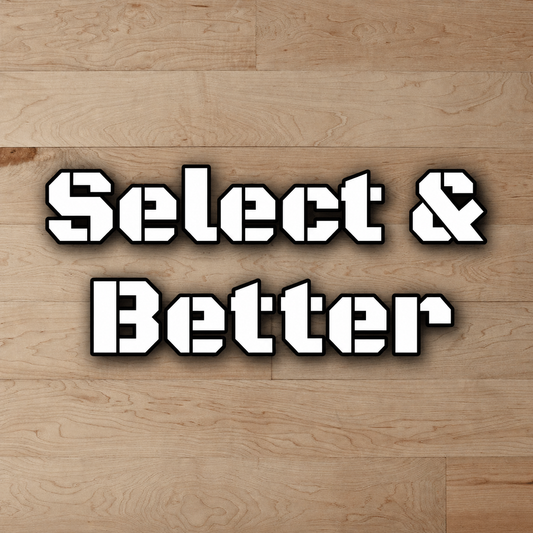 4" Unfinished Solid Hard Maple Select & Better Flooring