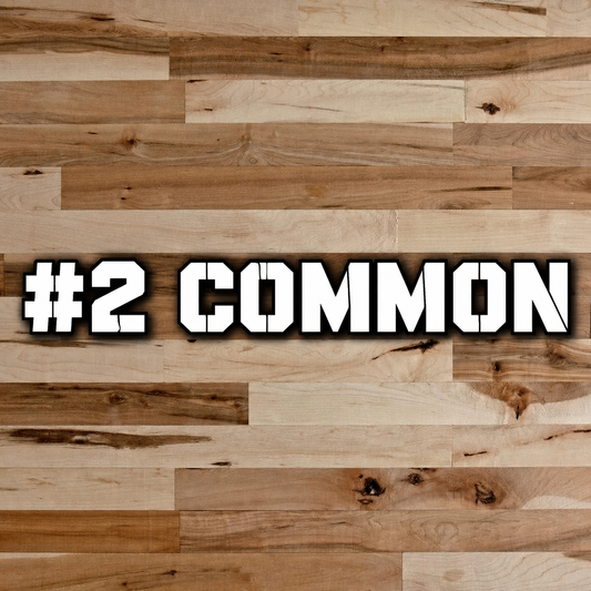 5" Unfinished Solid Hard Maple #2 Common Flooring