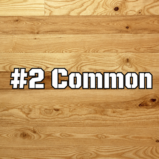 2 1/4" Unfinished Solid Ash #2 Common Flooring