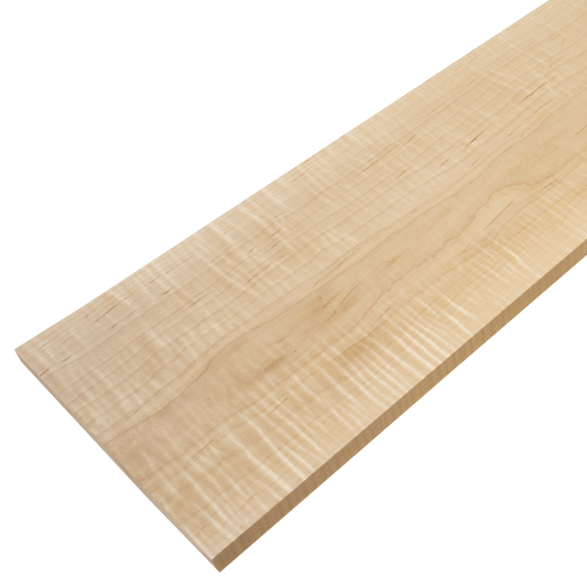 Unfinished Maple Stair Risers