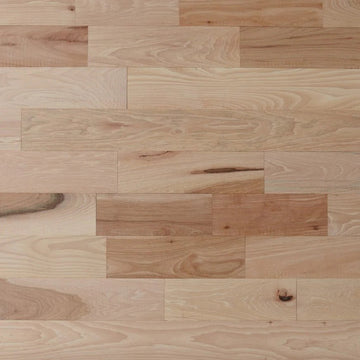 5" x 3/4" Solid Unfinished Hickory #1 Common Samples