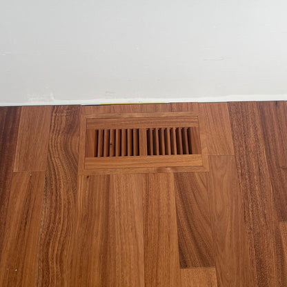 Unfinished Amendoim Flush Mount Vents