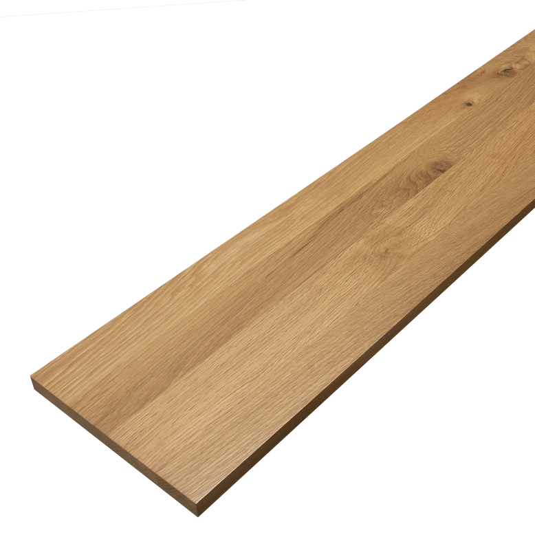 Unfinished White Oak Stair Riser