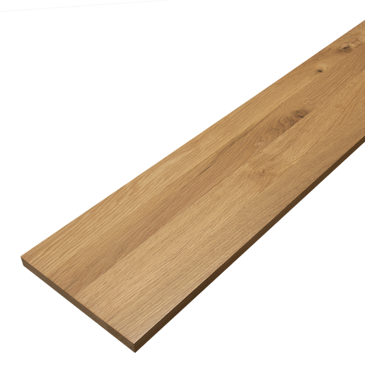 Unfinished White Oak Stair Riser