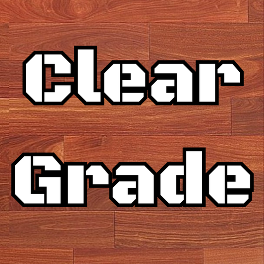 4" x 3/4" Solid Unfinished Santos Mahogany (Cabrueva) Clear Grade Flooring