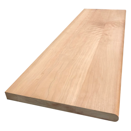 Unfinished Cherry Stair Treads