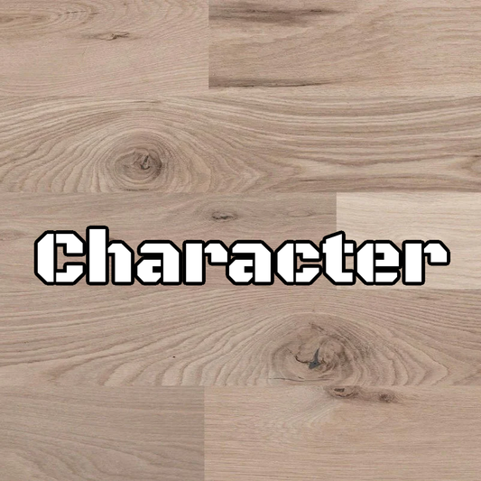 3” White Oak Character Flooring | Unfinished, Plain Sawn