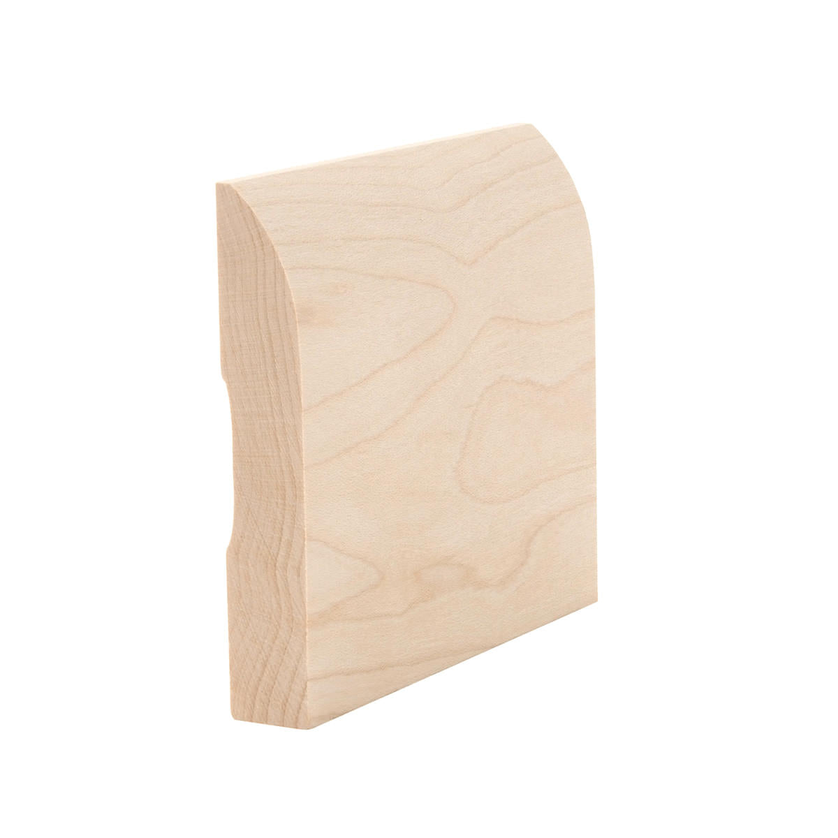 Unfinished Maple Baseboard 3 1/2" x 94"