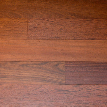 5" x 3/4" Unfinished Solid Brazilian Cherry (Jatoba) Clear Grade Samples