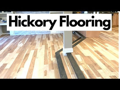 2 1/4" unfinished solid hickory #2 Common flooring