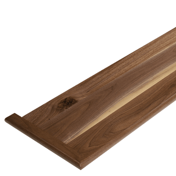 Unfinished American Walnut Select Stair Tread