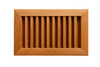 Unfinished Cherry Surface Mount (Drop In) Vents