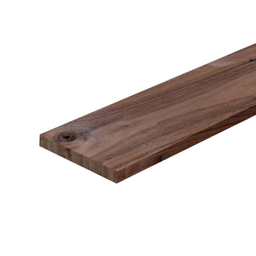 Unfinished American Walnut Select Stair Riser