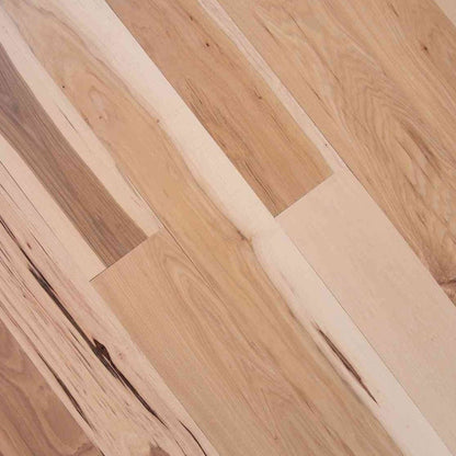 7" Unfinished Engineered Hickory Character Flooring