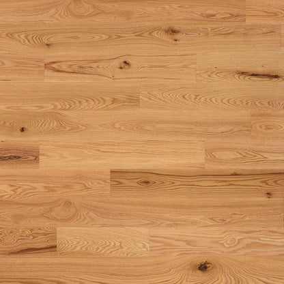 Unfinished engineered red oak plain sawn Character flooring