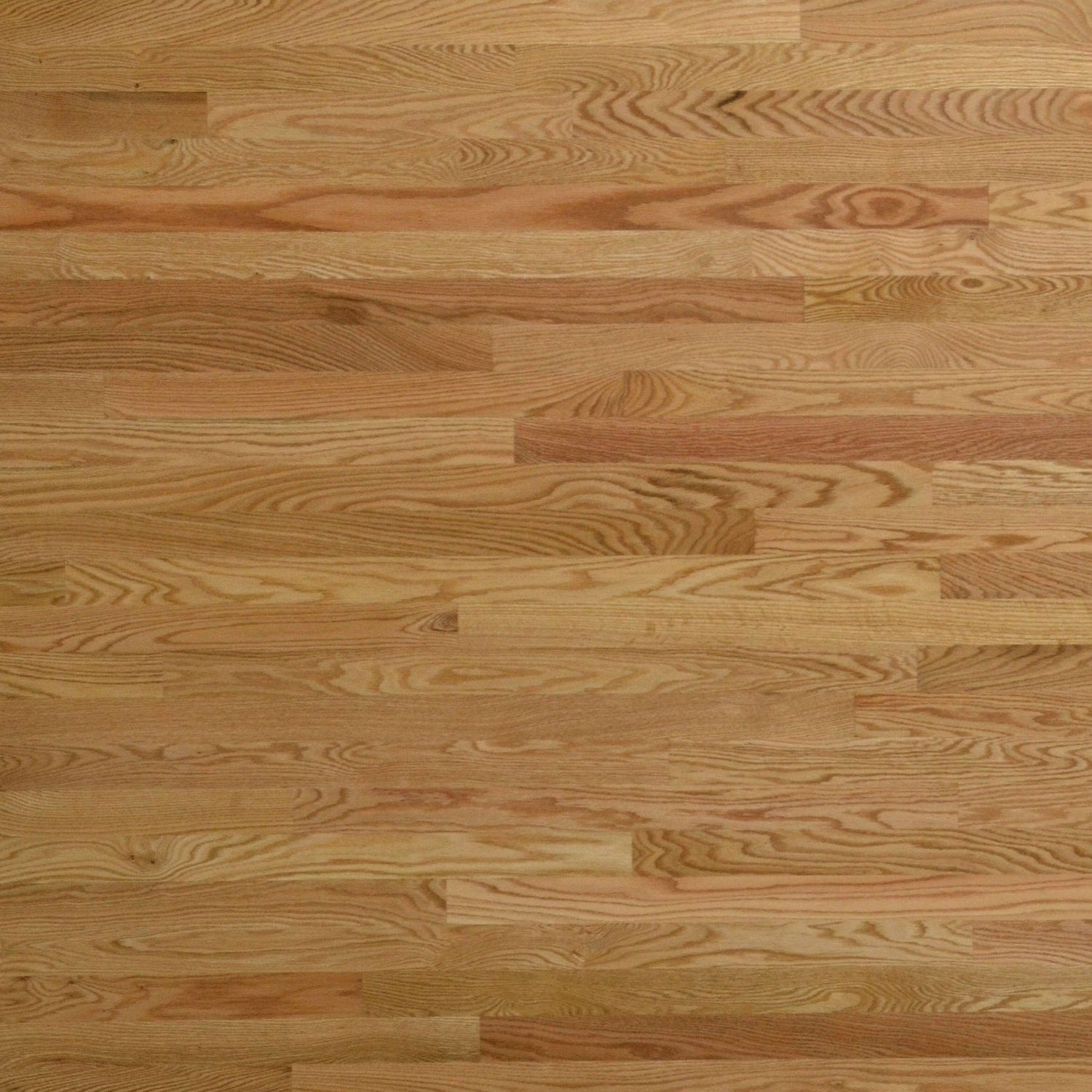 Unfinished engineered red oak plain sawn Select & Better flooring