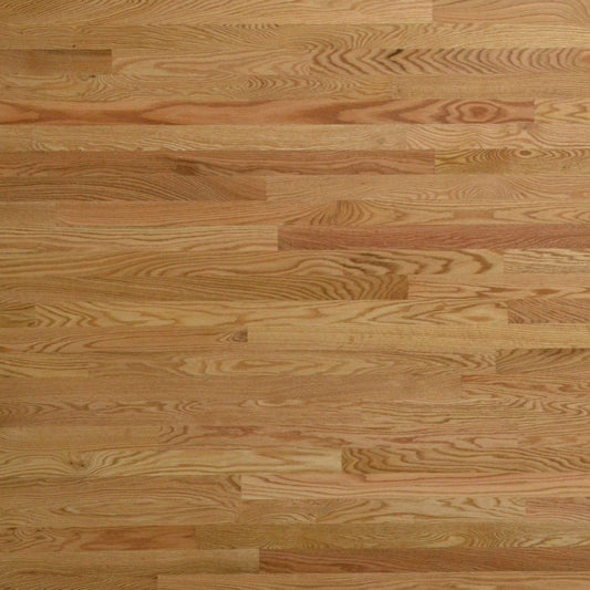 Unfinished engineered red oak plain sawn Select & Better flooring
