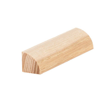 Unfinished Hickory Quarter Round 94"