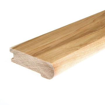 Unfinished Hickory Stair Nosing - 3 1/2"
