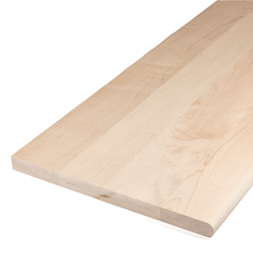Unfinished Hard Maple Select Stair Tread