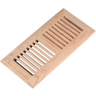 Unfinished Red Oak Surface Mount Drop-In Vents