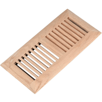 Unfinished Rift & Quartered White Oak Surface Mount Drop-In Vents