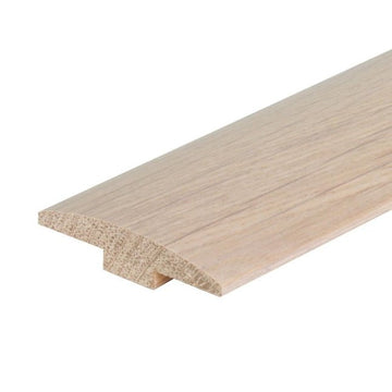 Unfinished Rift & Quartered White Oak T-Molding 78"
