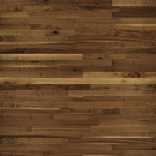 5" Unfinished Solid American Walnut Character Grade Flooring product photos