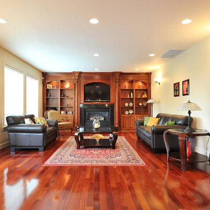 4" x 3/4" Solid Unfinished Brazilian Cherry (Jatoba) Clear Grade Flooring