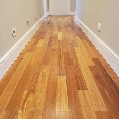 3 1/4" x 3/4" Solid Unfinished Brazilian Teak (Cumaru) Clear Grade Flooring