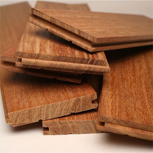 5" x 3/4" Solid Unfinished Brazilian Teak (Cumaru) Clear Grade Flooring