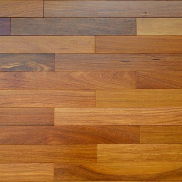 5" x 3/4" Unfinished Solid Brazilian Teak (Cumaru) Clear Grade Samples