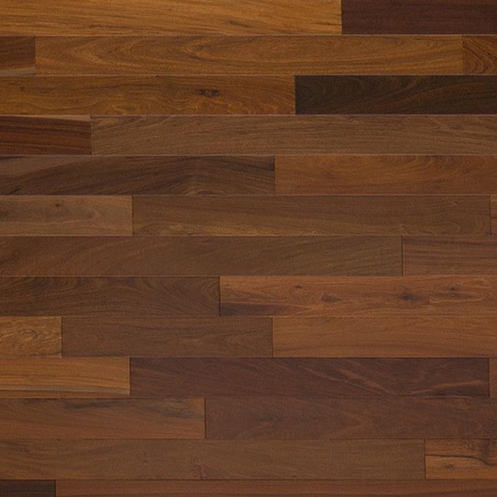 2 1/4" x 3/4" Solid Unfinished Brazilian Walnut (Ipe) Clear Grade Flooring
