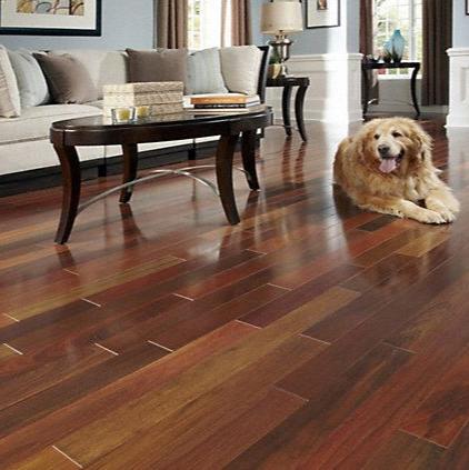 3 1/4" x 3/4" Solid Unfinished Brazilian Walnut (Ipe) Clear Grade Flooring