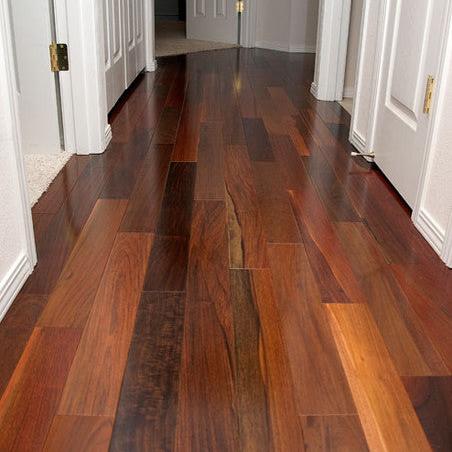 3 1/4" x 3/4" Solid Unfinished Brazilian Walnut (Ipe) Clear Grade Flooring