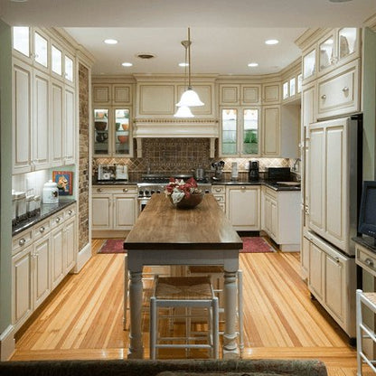5" x 3/4" Solid Unfinished Caribbean Heart Pine Prime Flooring